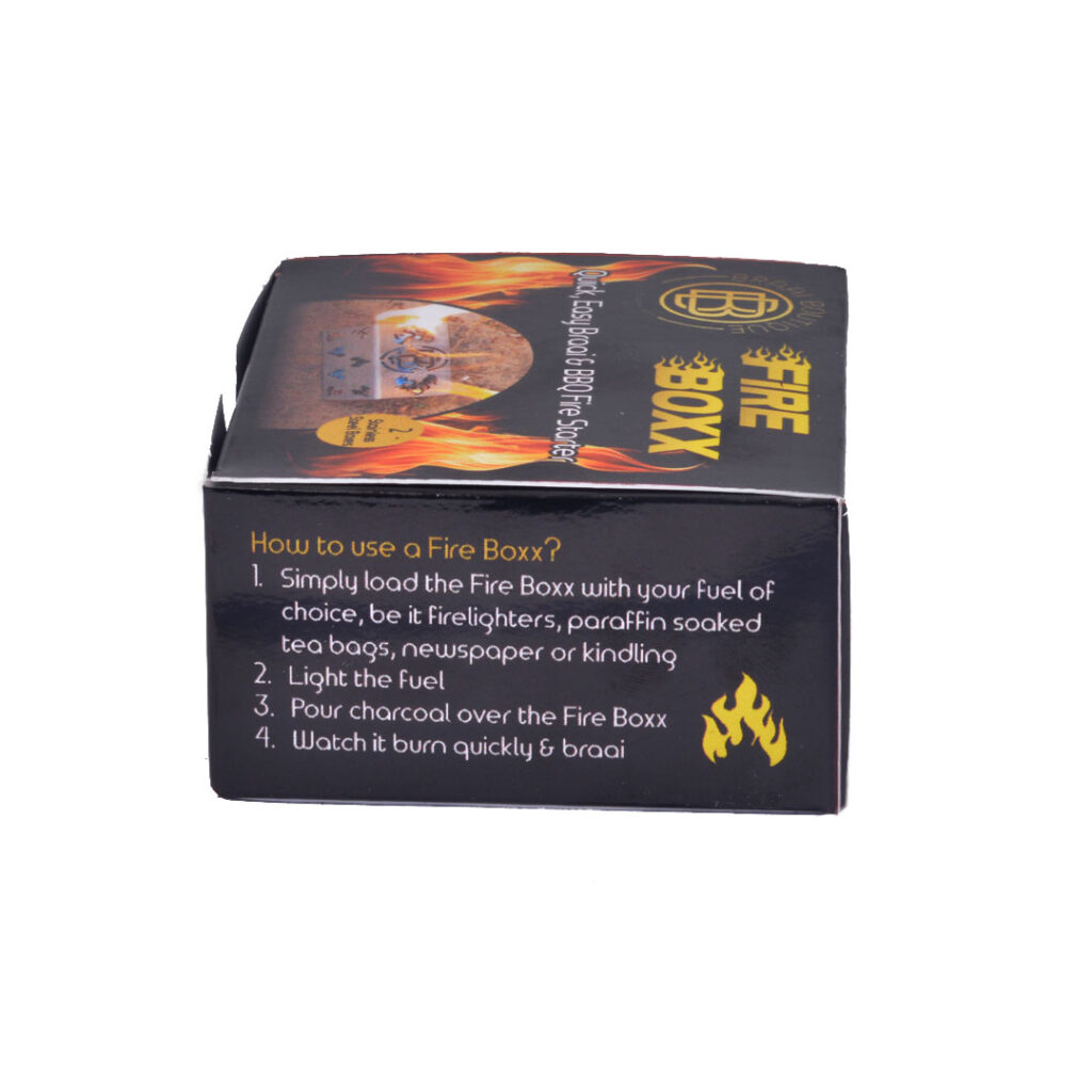 Fire Boost Box Fire Boxx Stainless Steel Braai Fire Starter- Braai Boutique